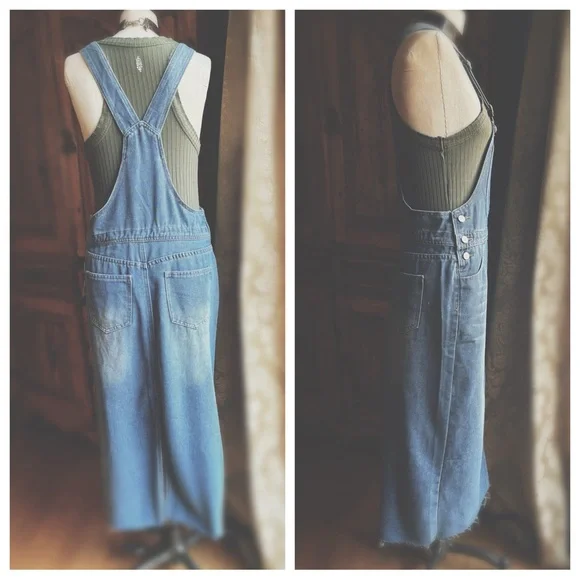 Dress Denim Overall - Picture 4 of 10
